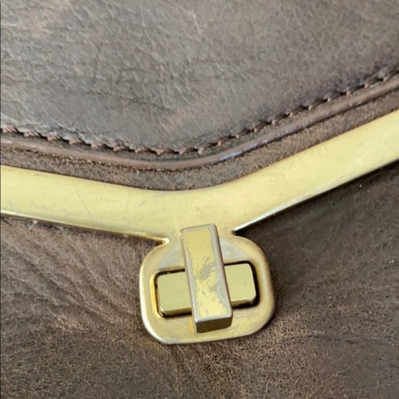 Botkier Valentina brown distressed leather shoulder bag - Picture 11 of 14